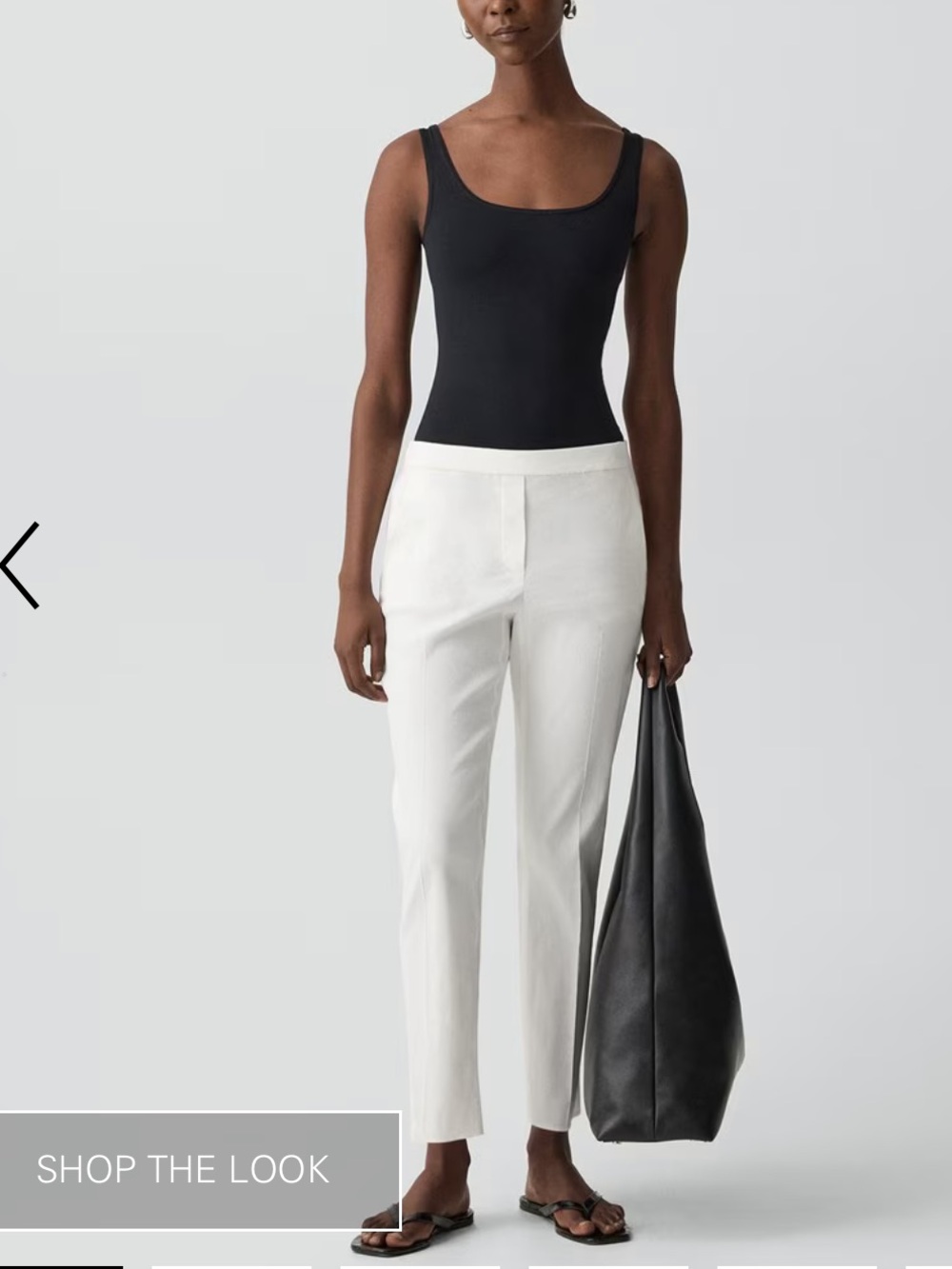 Theory Trecca Pant 4 White Stretch Linen Cropped